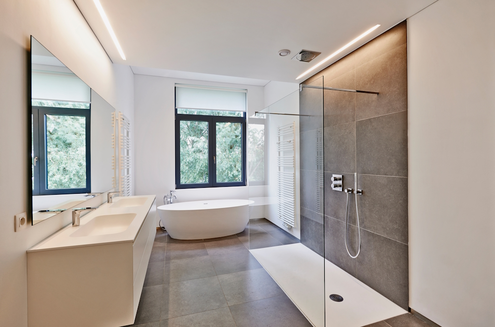 Luxury modern bathroom